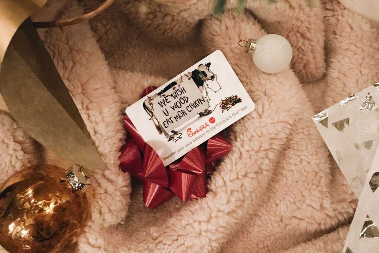 3 reasons to give a ChickfilA gift card as a holiday present Chick